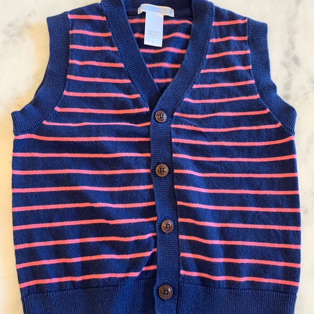 Janie And Jack Sweater Vest!